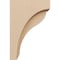 Ekena Millwork 6"W x 12"D x 18"H Classic Helena Rough Cedar Woodgrain TimberThane Corbel, Primed Tan CORUR06X12X18HELRCPR - alternate 3